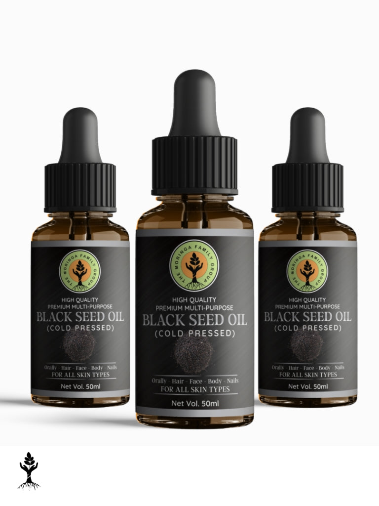 100% Unrefined Cold Pressed Black Seed Oil