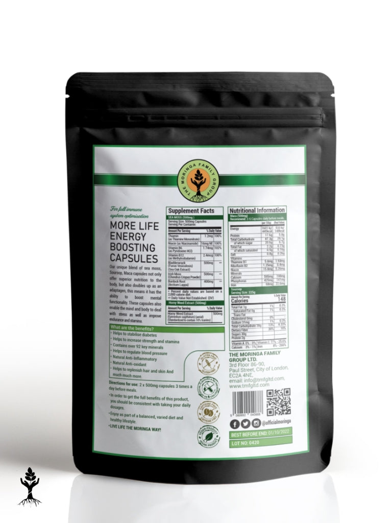 More Life – Energy Boosting Capsules