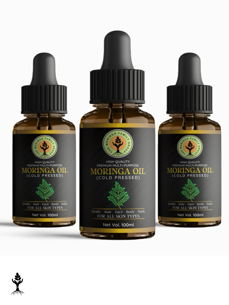 100% Unrefined Cold Pressed Moringa Oil