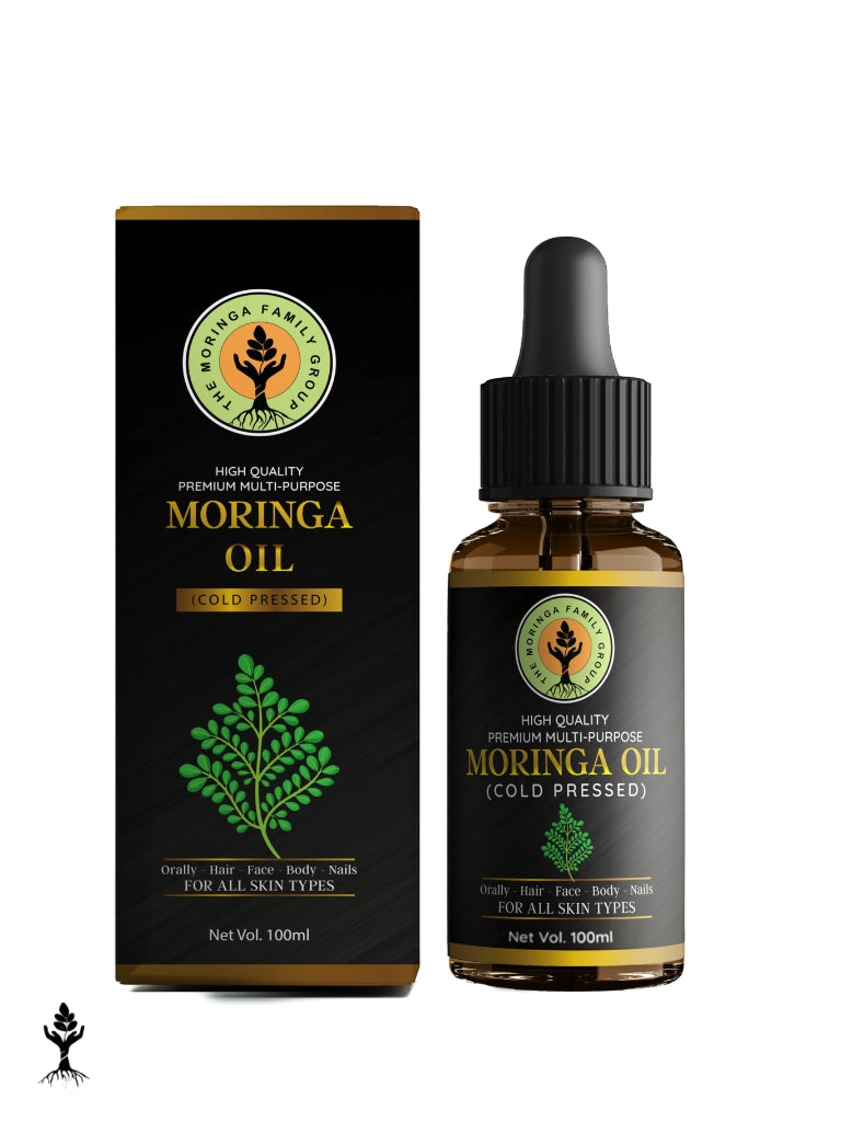 100% Unrefined Cold Pressed Moringa Oil