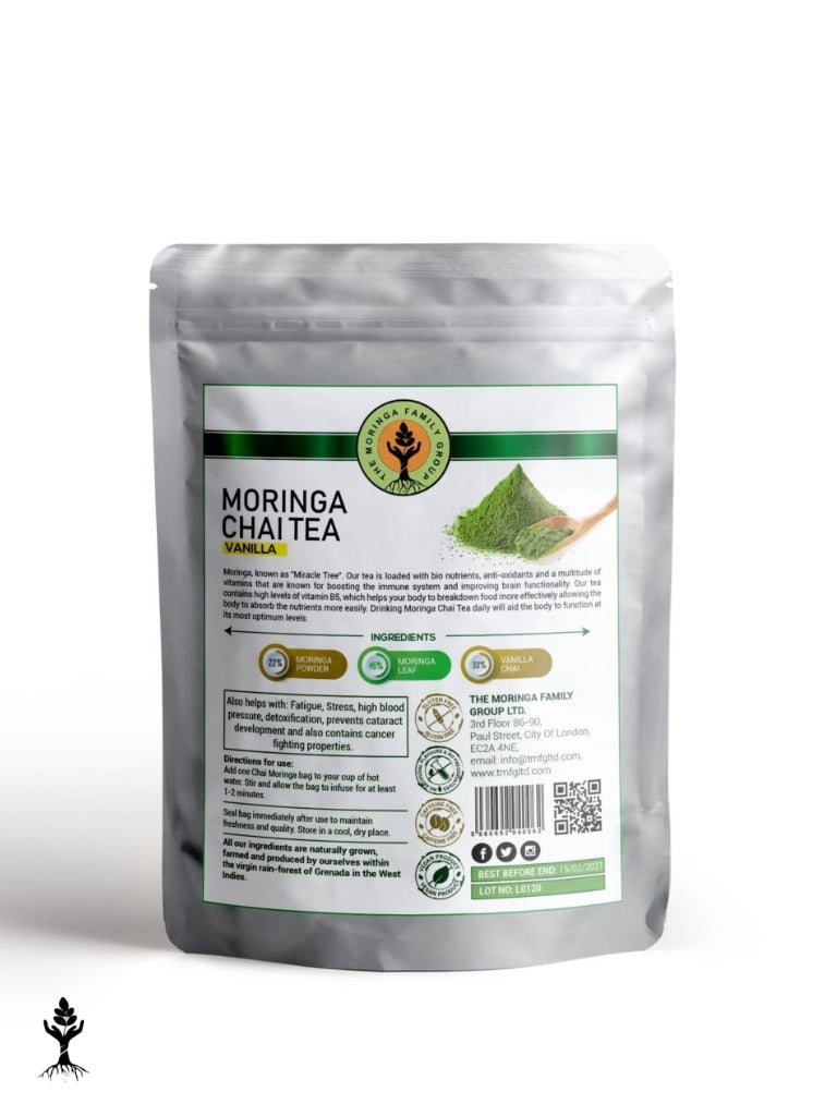 Moringa Chai Tea – Vanilla