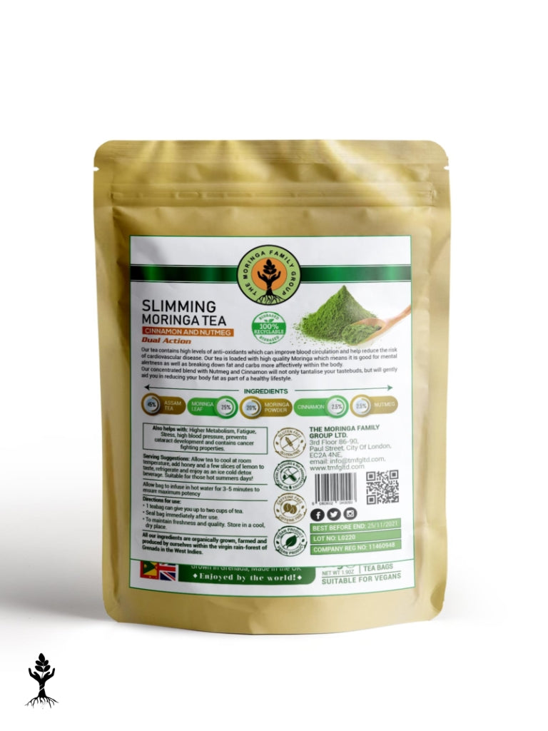Moringa Slimming Tea – Cinnamon & Nutmeg