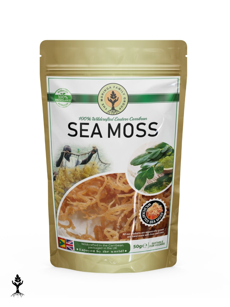100% Wildcrafted Sea Moss