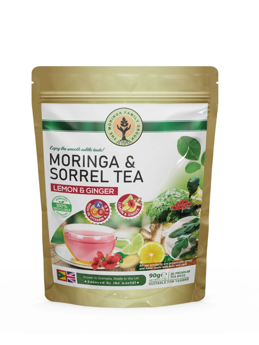 Moringa Tea - Sorrel & Ginger