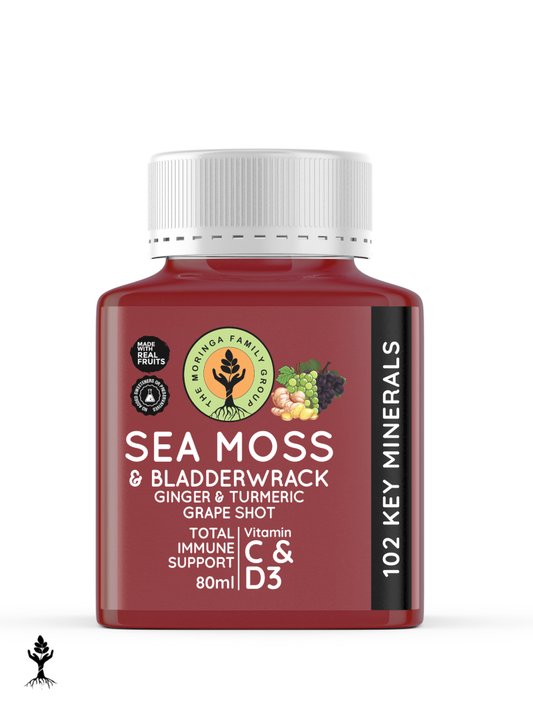Sea Moss Ginger & Turmeric Shot – Grape