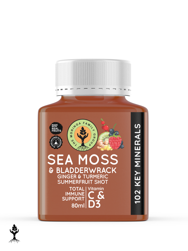 Sea Moss Ginger & Turmeric Shot – Summer Fruits